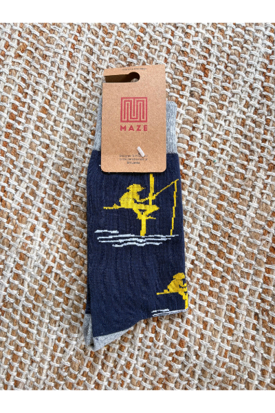 Fun Socks - Fisherman